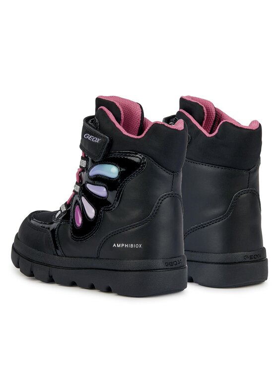 Geox Geox Čižmy J Willaboom Girl B A J36HWA 054FU C9240 S Čierna