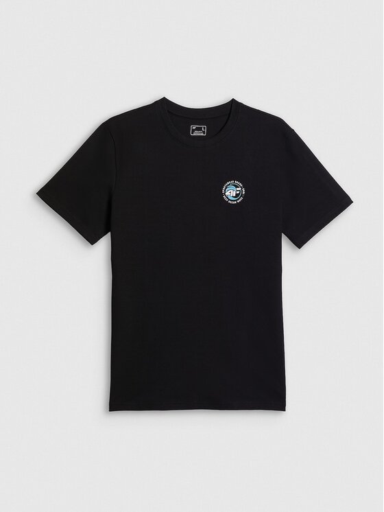 4F 4F T-Shirt SUMMER CODE Černá Regular Fit