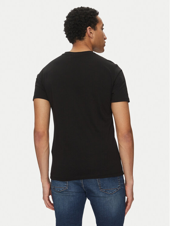 Liu Jo Liu Jo T-krekls QA5145 J4819 Melns Regular Fit