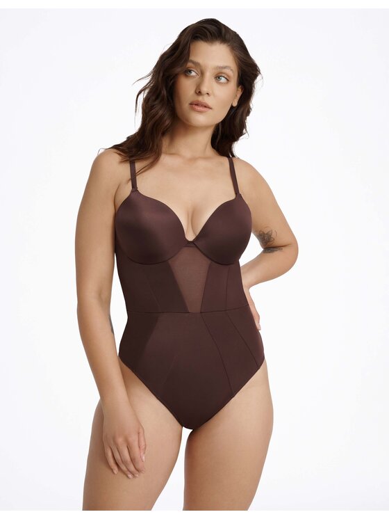 Esotiq Esotiq Body 40867 Bordowy