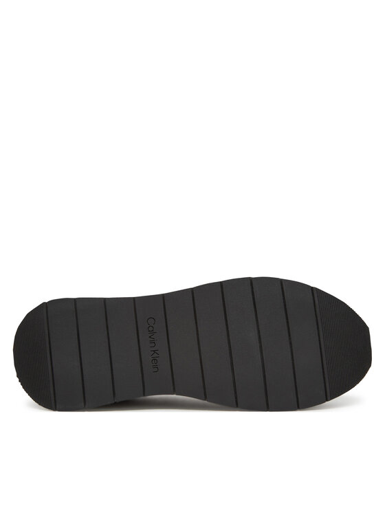 Calvin Klein Calvin Klein Sneakersy Low Prof Runn Laceup Mono HM0HM01896 Czarny