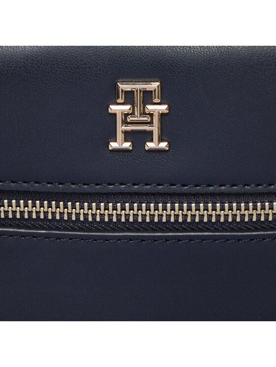 Tommy Hilfiger Tommy Hilfiger Handtasche Iconic Tommy Camera Bag Corp AW0AW15864 Dunkelblau
