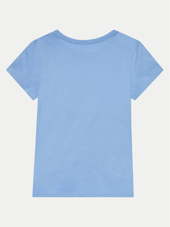 Gap Gap T-krekls 886009 Zils Regular Fit