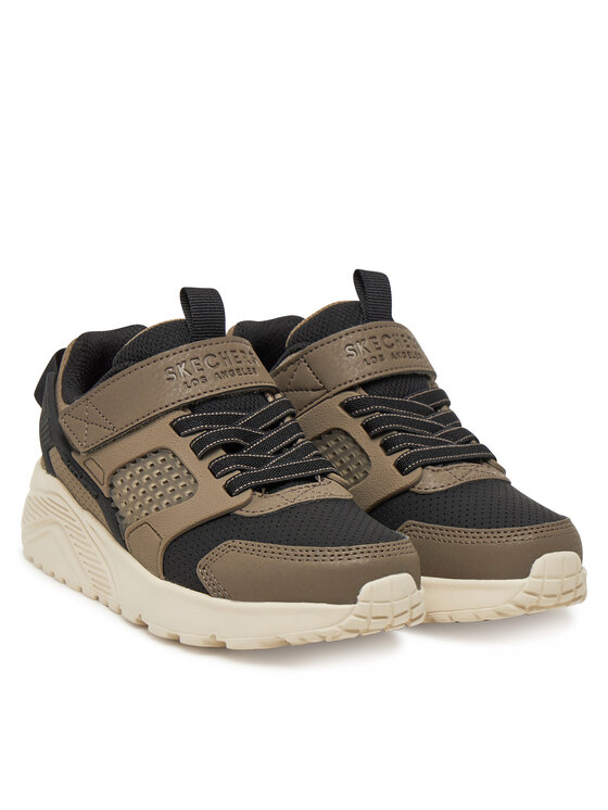 Skechers Skechers Tenisice Uno Lite-Gridstill 405715L/BRBK Smeđa