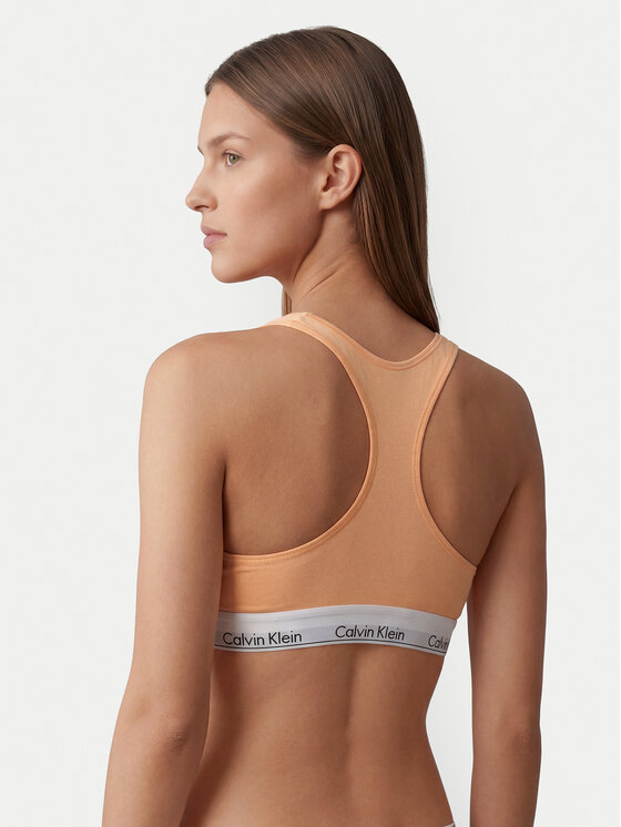 Calvin Klein Underwear Calvin Klein Underwear Podprsenkový top LV00QF8493 Světle oranžová