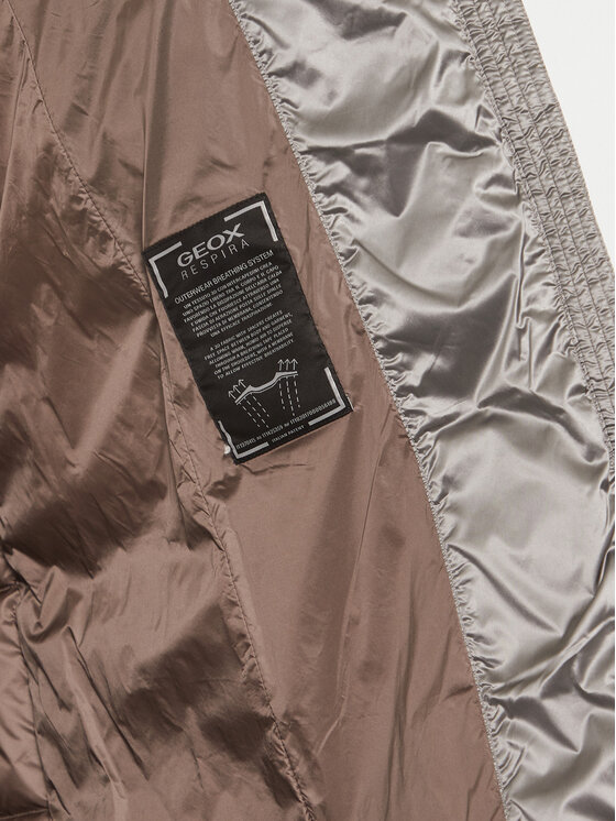 Geox Geox Kurtka puchowa Adrya W4626G T3154 F9822 Szary Regular Fit