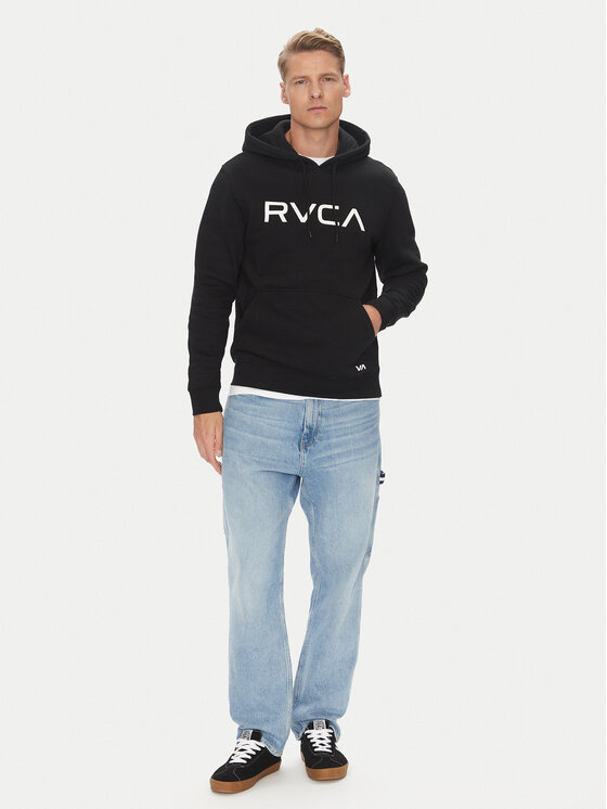 RVCA RVCA Mikina AVYSF00223 Čierna Regular Fit