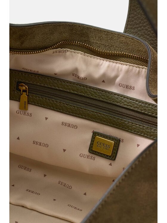 Guess Guess Ročna torba Camden HWSG93 08180 Temno zelena