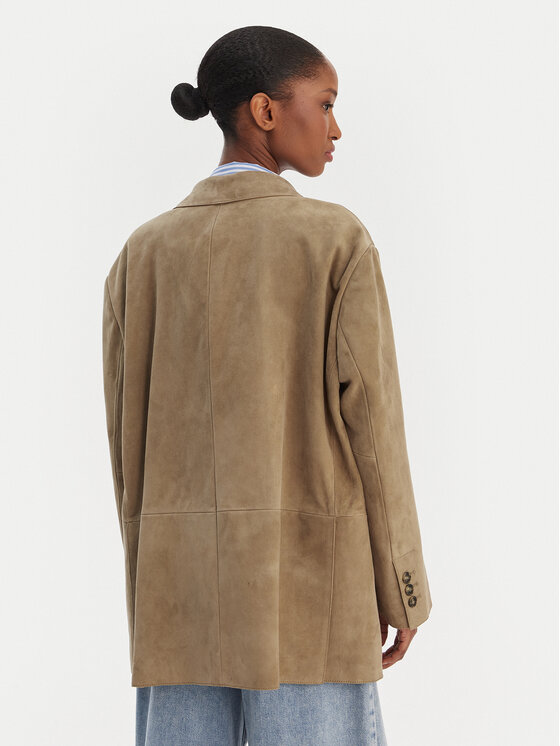 Weekend Max Mara Weekend Max Mara Sacou Cedro 2615441051 Kaki Relaxed Fit