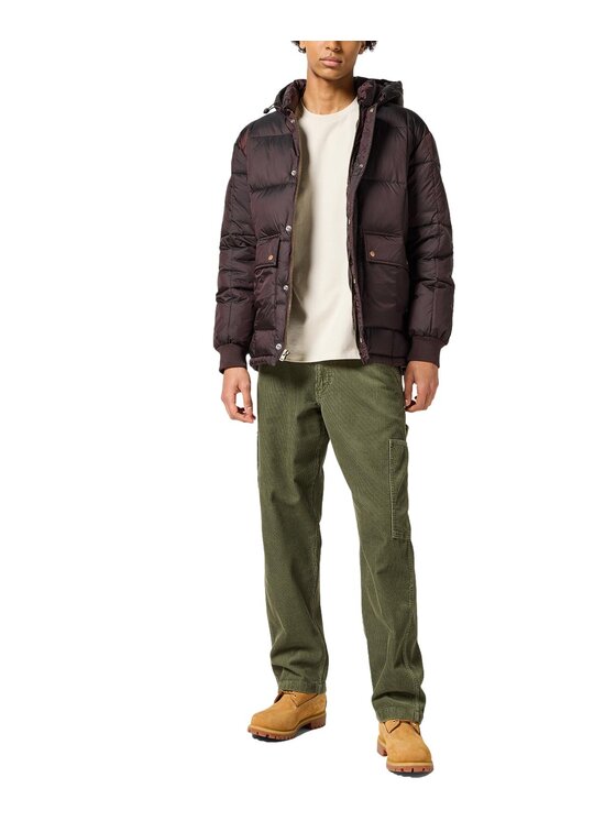 Wrangler Wrangler Giacca outdoor 112357396 Marrone Comfortable Fit