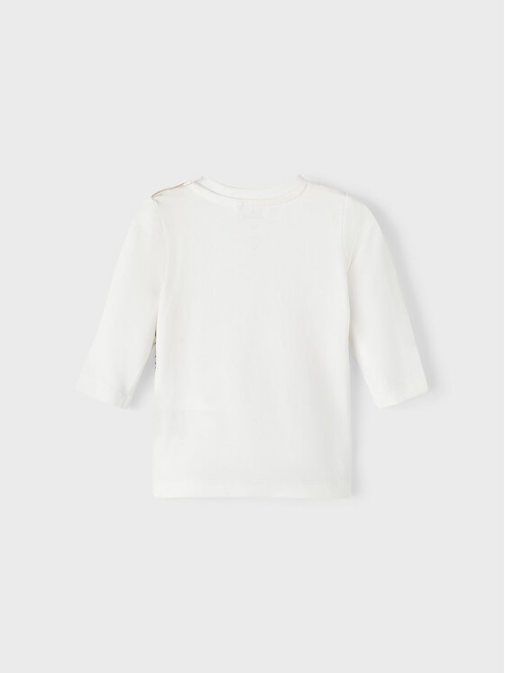 NAME IT NAME IT Μπλουζάκι 13219489 Λευκό Regular Fit