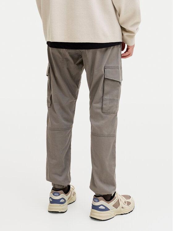 Jack & Jones Jack & Jones Szövet nadrág Paul Flake 12139912 Szürke Regular Fit