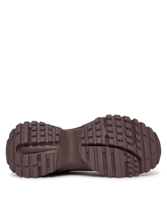 Calvin Klein Calvin Klein Sneakersy Hike Runner Lup Lin Mesh HW0HW03000 Hnedá