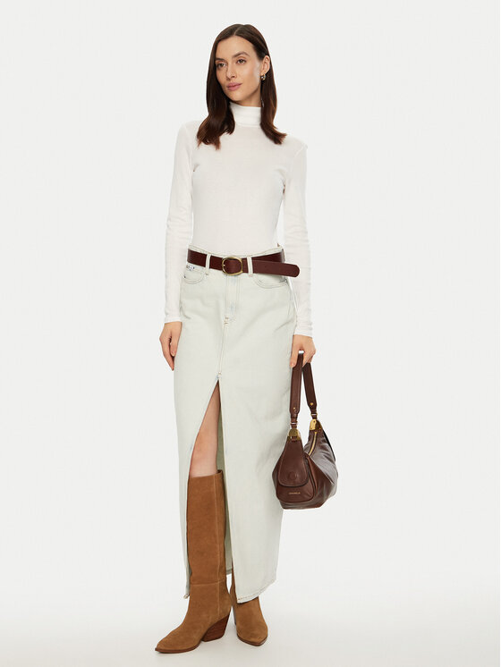 United Colors Of Benetton United Colors Of Benetton Dolcevita 3GA2E2224 Bianco Slim Fit