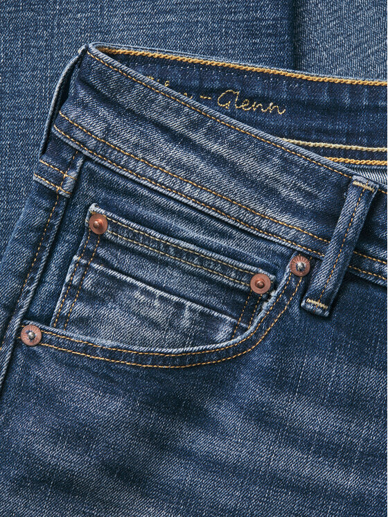 Jack&Jones Jack&Jones Jeans hlače Glenn 12263286 Modra Slim Fit