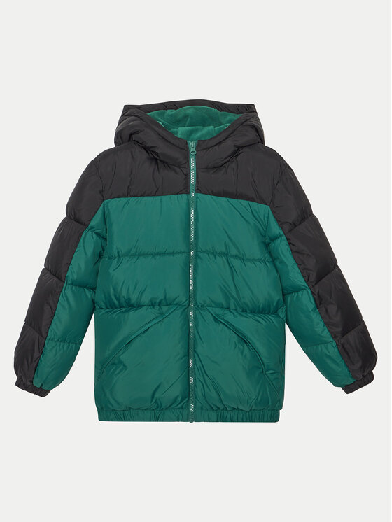 United Colors Of Benetton United Colors Of Benetton Zimní bunda 2WU0CN05H Zelená Regular Fit
