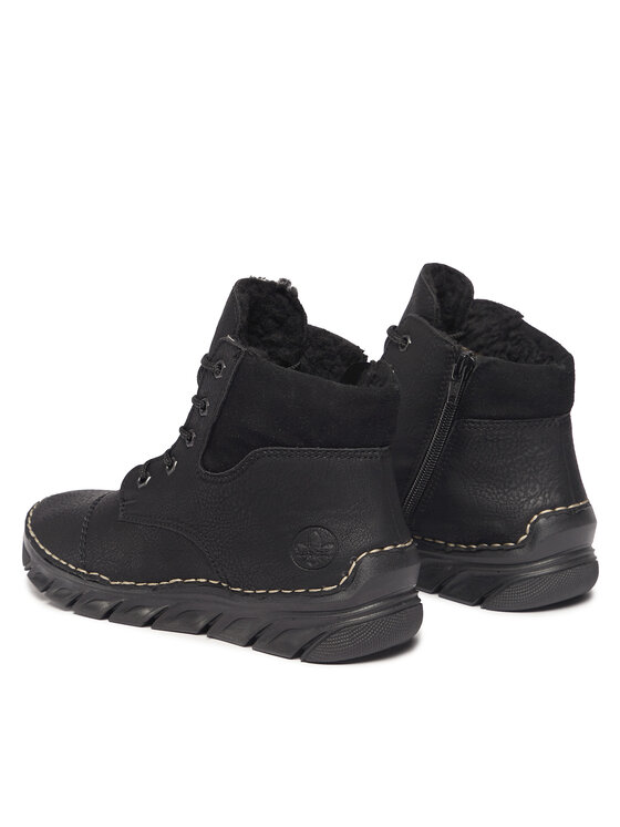 Rieker Rieker Botine 55000-00 Negru