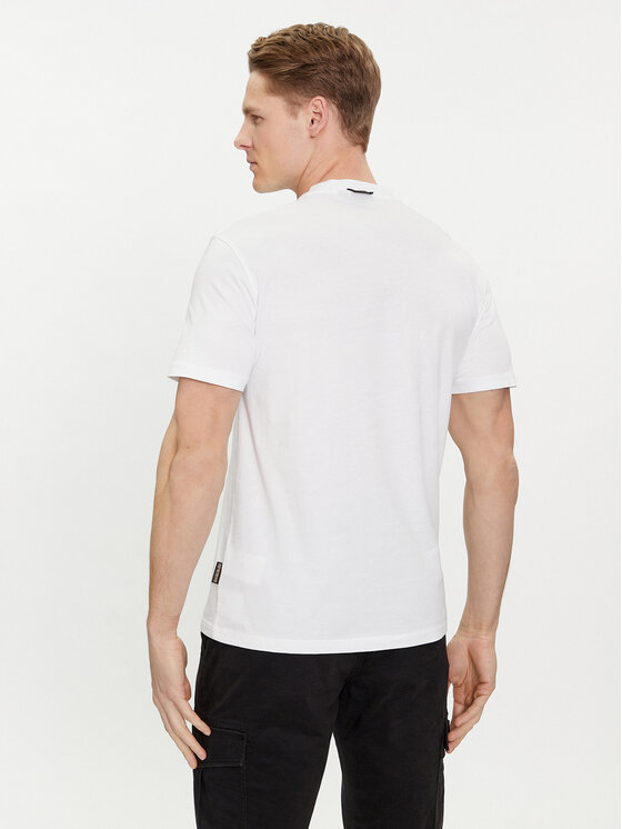 Napapijri Napapijri T-särk S-Manta NP0A4HQH Valge Regular Fit