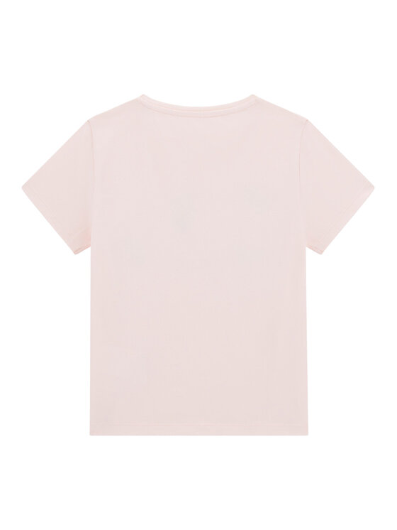 Guess Guess T-Shirt J6RI34 K6YW4 Růžová Regular Fit
