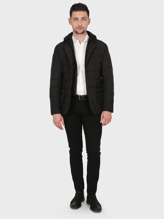 Evenemen Evenemen Kurtka przejściowa HERNO Czarny Slim Fit