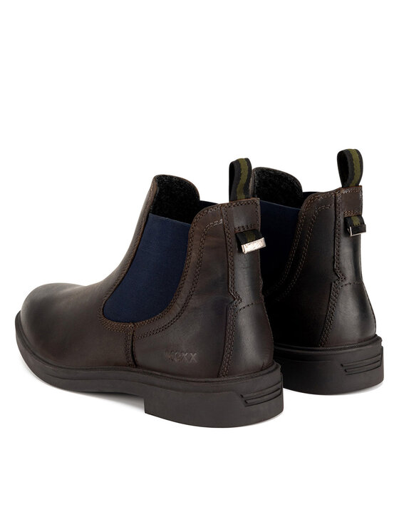 MEXX MEXX Kotníková obuv s elastickým prvkem BOSS-01 MI08 Hnědá