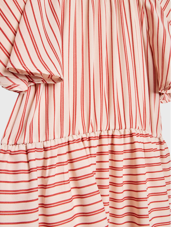 United Colors Of Benetton United Colors Of Benetton Sukienka letnia 4UCTCV014 Różowy Regular Fit