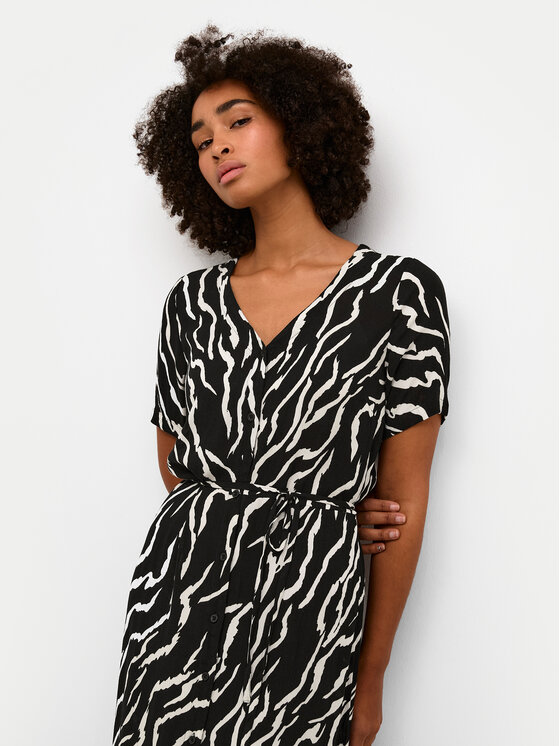 Kaffe Kaffe Pluusikleit Tara 10507379 Must Regular Fit