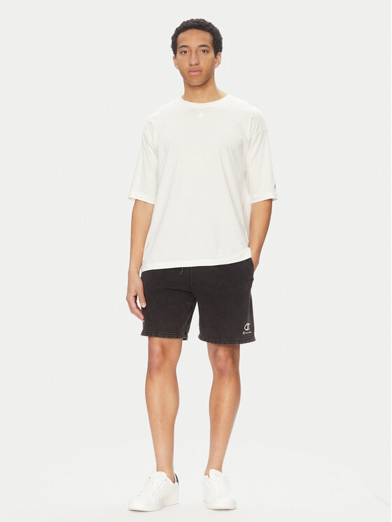 Champion Champion Футболка 117537 Écru Loose Fit