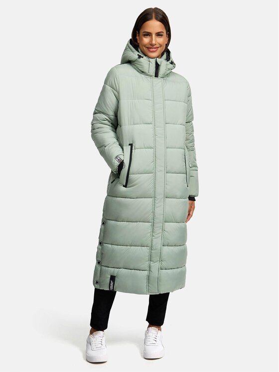 Navahoo Navahoo Kurtka zimowa Isalie Zielony Regular Fit
