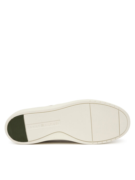 Tommy Hilfiger Tommy Hilfiger Félcipő Casual Suede Stitch Toe Hybrid FM0FM05707 Bézs