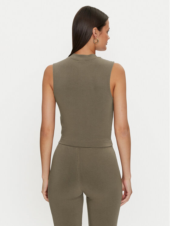 Guess Guess Halenka Elea V4YP04 KCDN0 Khaki Regular Fit