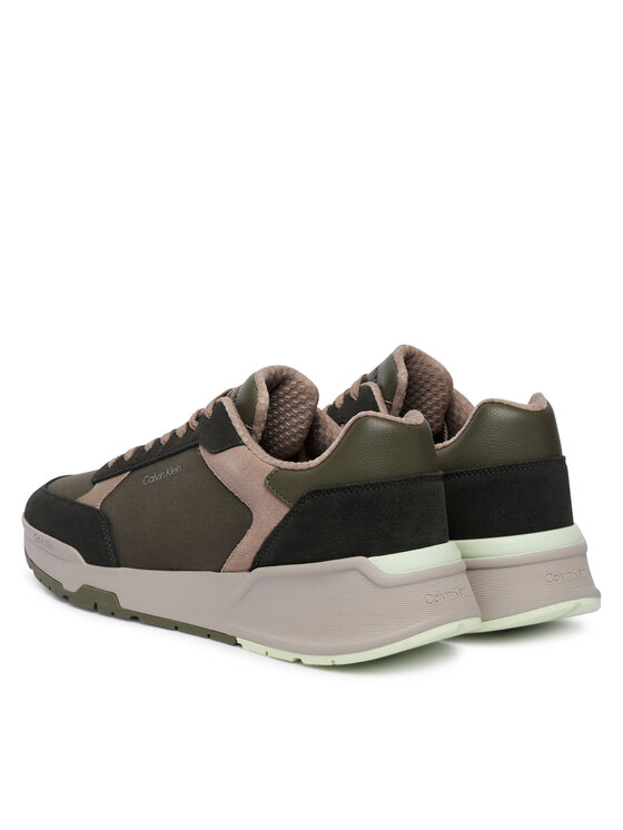 Calvin Klein Calvin Klein Tenisice City Runner Laceup Ny-Su HM0HM02308 Kaki