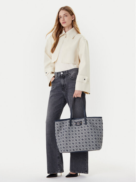 Guess Guess Ročna torba Neda HWJP96 54240 Mornarsko modra