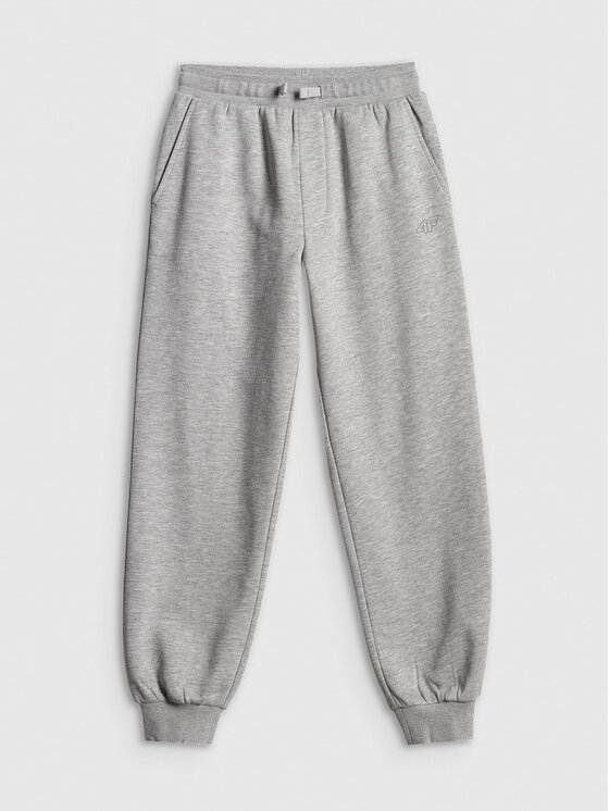 4F 4F Pantaloni da tuta 4FJRMM00TTROM1823-25M Grigio Regular Fit