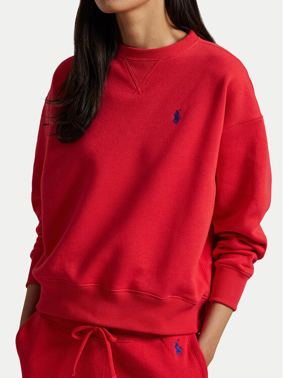 Polo Ralph Lauren Polo Ralph Lauren Pulóver 211936820015 Piros Relaxed Fit