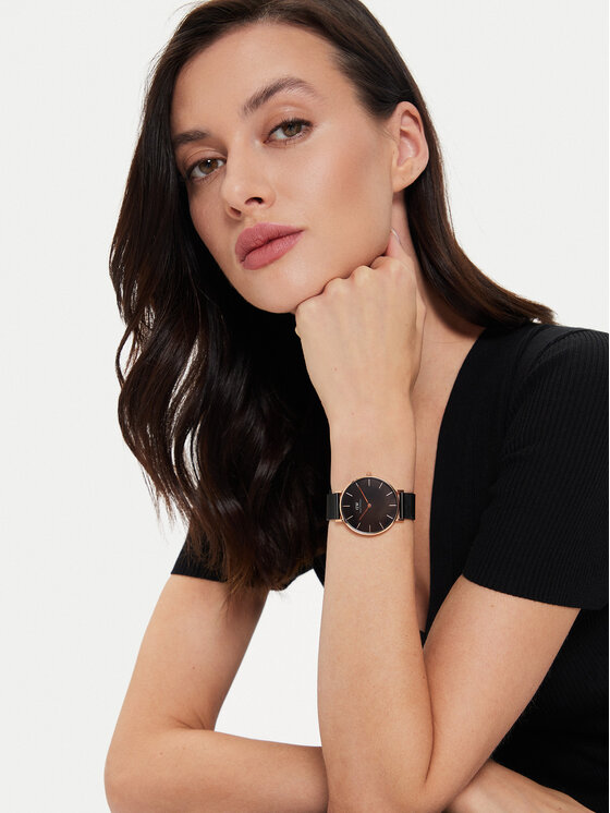 Daniel Wellington Daniel Wellington Hodinky Petite Ashfield DW00100307 Černá