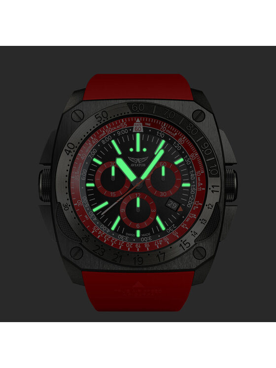 Aviator Aviator Orologio M.2.30.5.215.6 Rosso