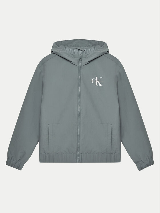Gyerek Átmeneti kabát Calvin Klein Jeans, Méret: 10Y, Zöld, Essential IB0IB02500