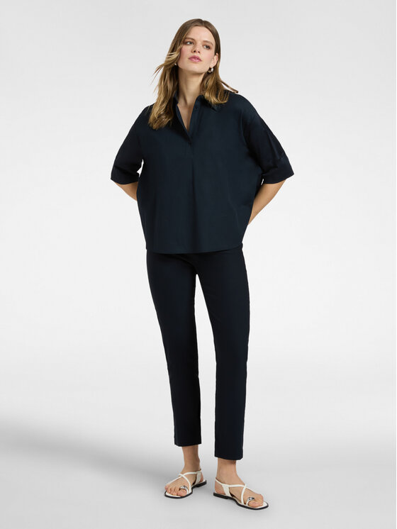 Elena Mirò Elena Mirò Pantaloni di tessuto P083Z000177N034 Blu Slim Fit