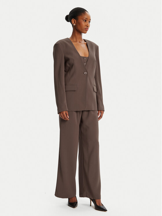 Bardot Bardot Marynarka Ellera Fitted 59970JB2 Brązowy Regular Fit
