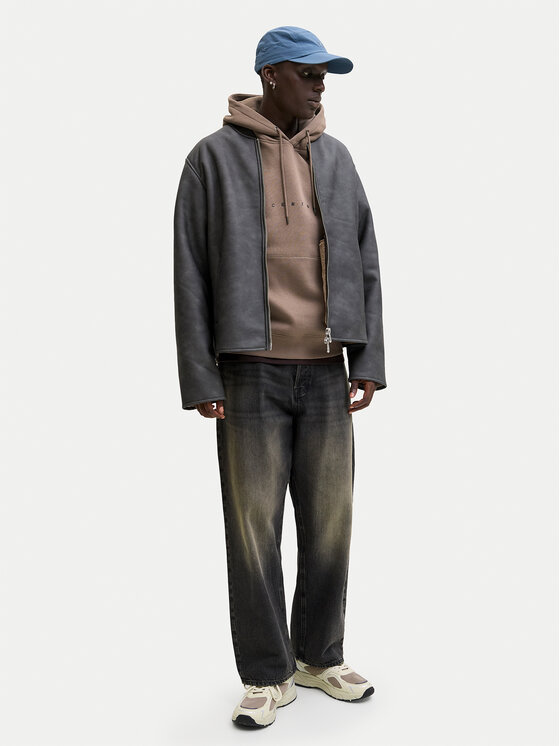 Jack & Jones Jack & Jones Mikina Star 12233972 Hnedá Regular Fit