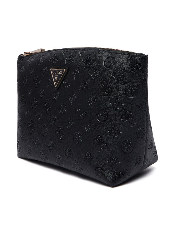 Guess Guess Kosmētikas somiņa Lenwood Travel TWDP21 02965 Melns