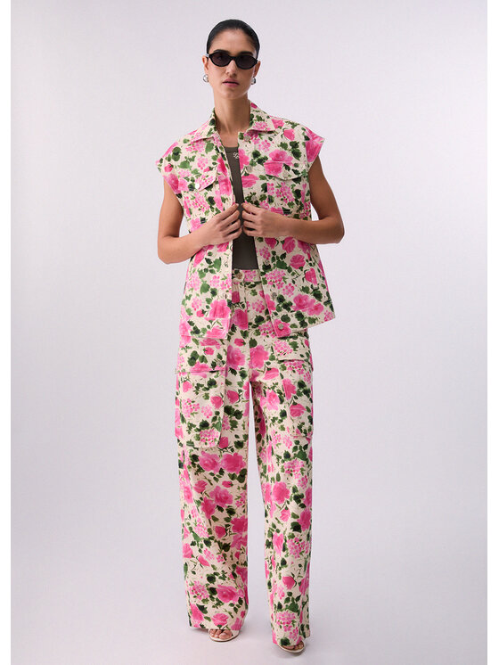 Liu Jo Liu Jo Gilet WA6341T433AP9382 Rosa Regular Fit