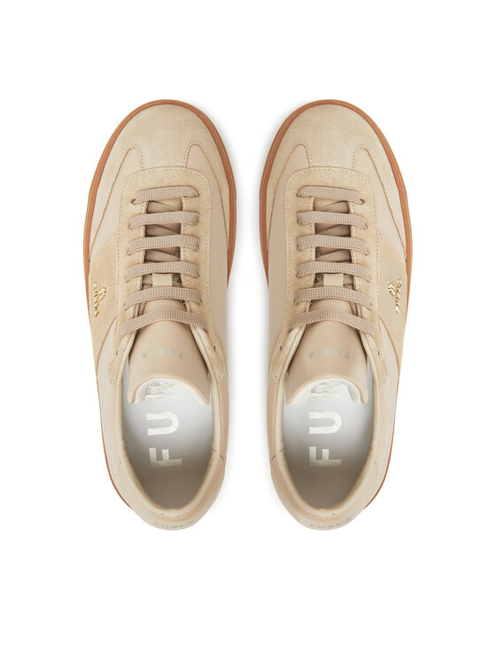 Furla Furla Sneakersy Enjoy Lace-Up YI79ENJ BX3712 PT 8E000 Écru