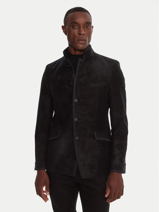 KARL LAGERFELD KARL LAGERFELD Sacou Glory 155220 554023 Negru Regular Fit
