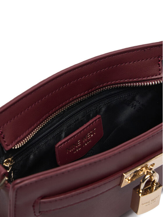 Nine West Nine West Τσάντα CEO-GOLDEN MUSE-LA374-6033 Μπορντό