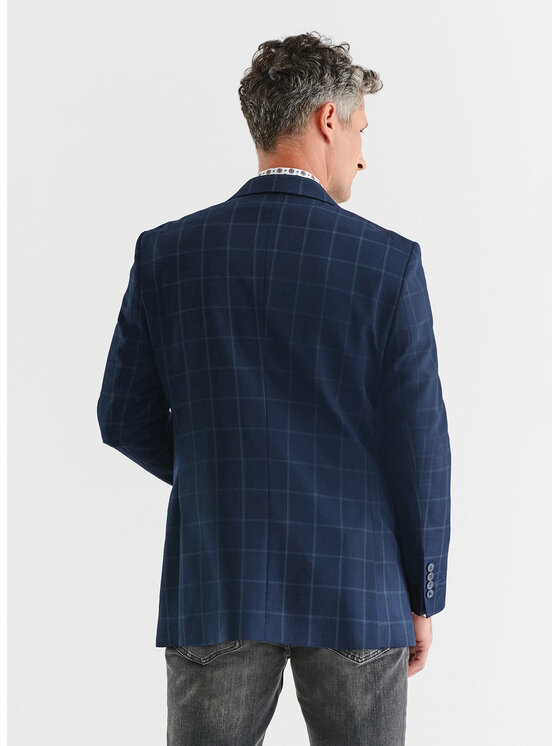 Pako Lorente Pako Lorente Marynarka P23WF-3G-002 Granatowy Slim Fit