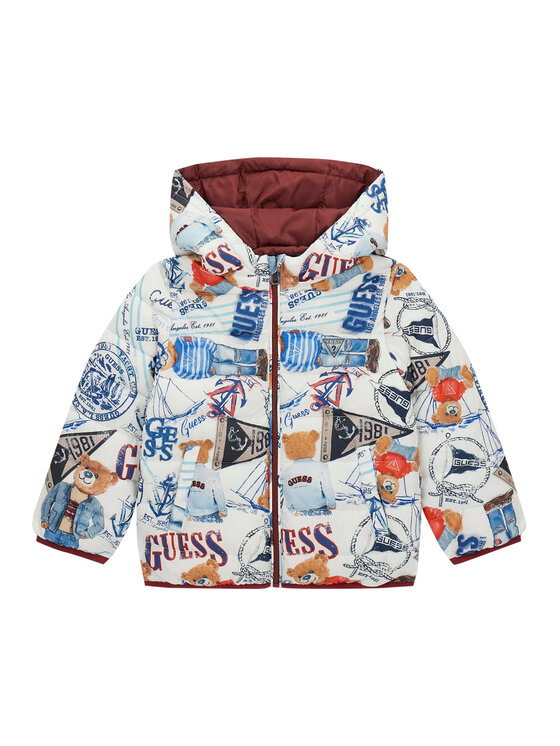 Guess Guess Преходно яке N6RL00 WCFM2 Цветен Classic Fit