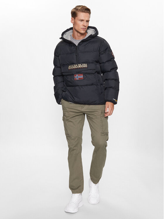 Napapijri Napapijri Ziemas jaka Rainforest NP0A4HMA Melns Regular Fit