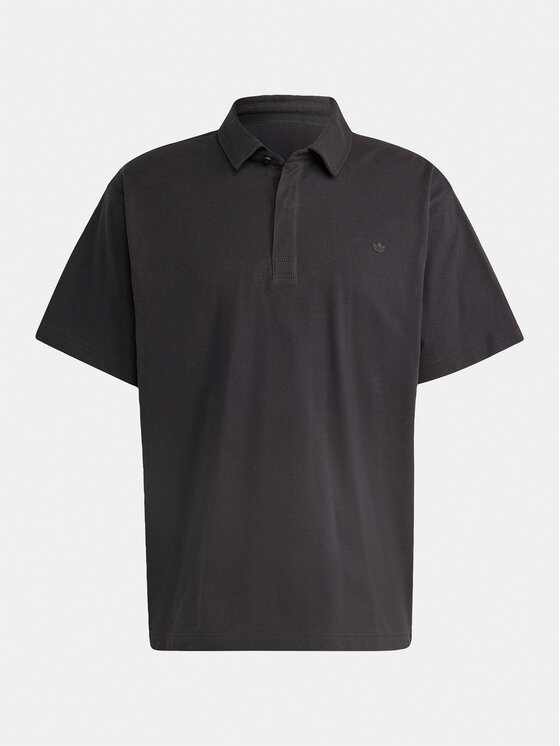 Adidas black polo sales